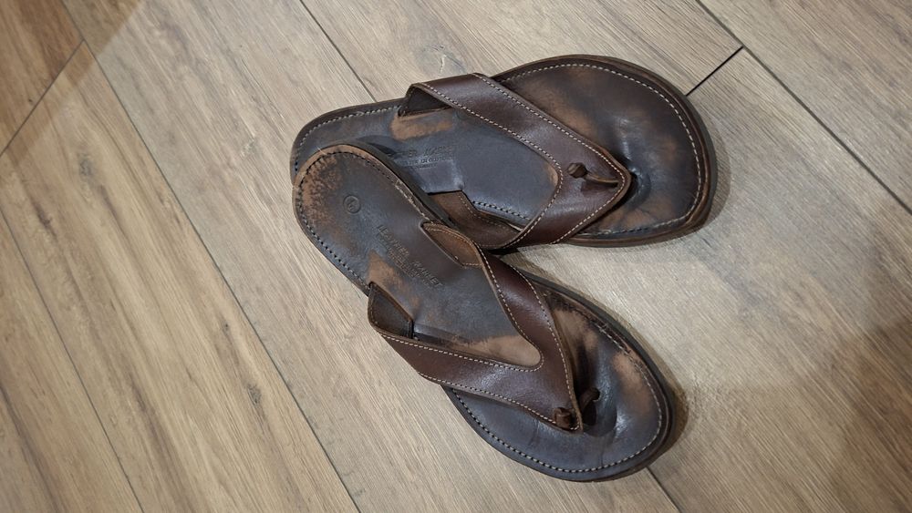 Вьетнамки кожаные мужские 45р.