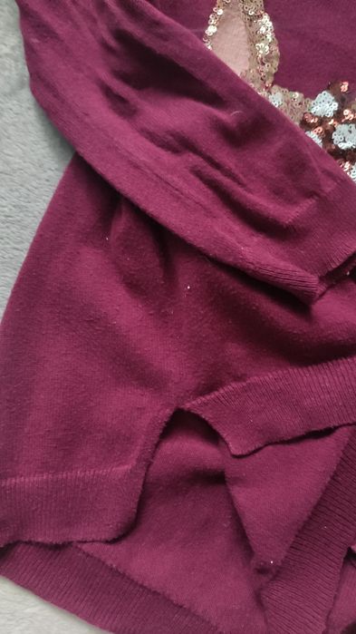 Sweterek dla dziewczynki rozmiar 110/116 H&M