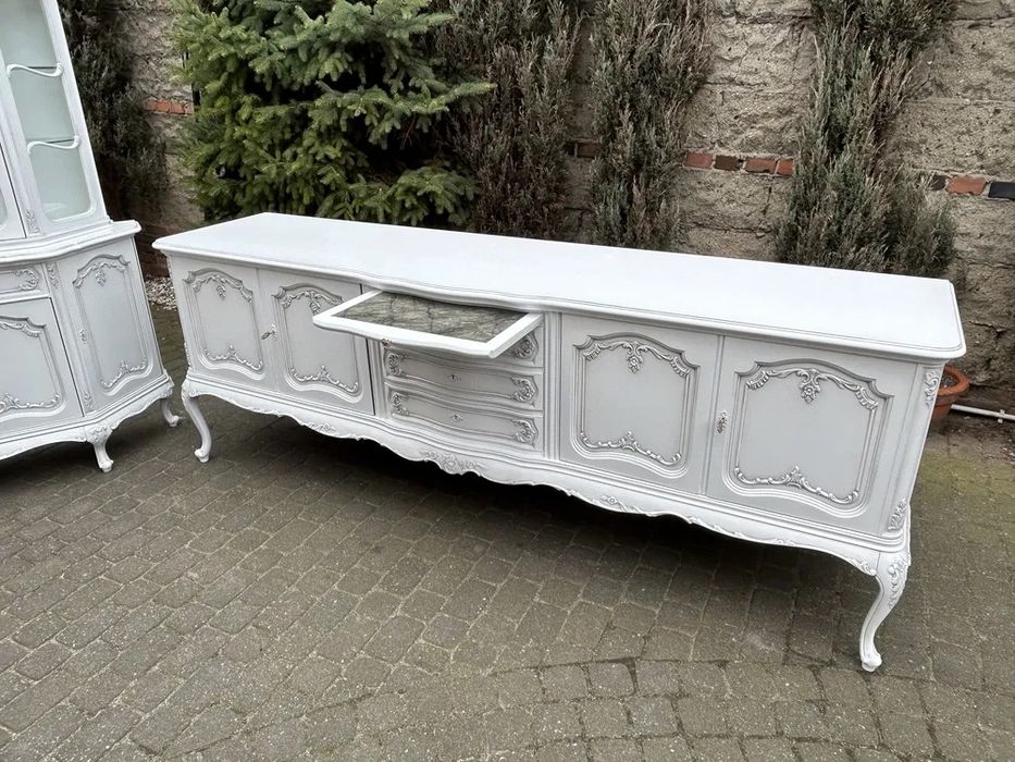 Komoda Ludwikowska Ludwik Warrings Stolik TV RTV  Po Renowacji