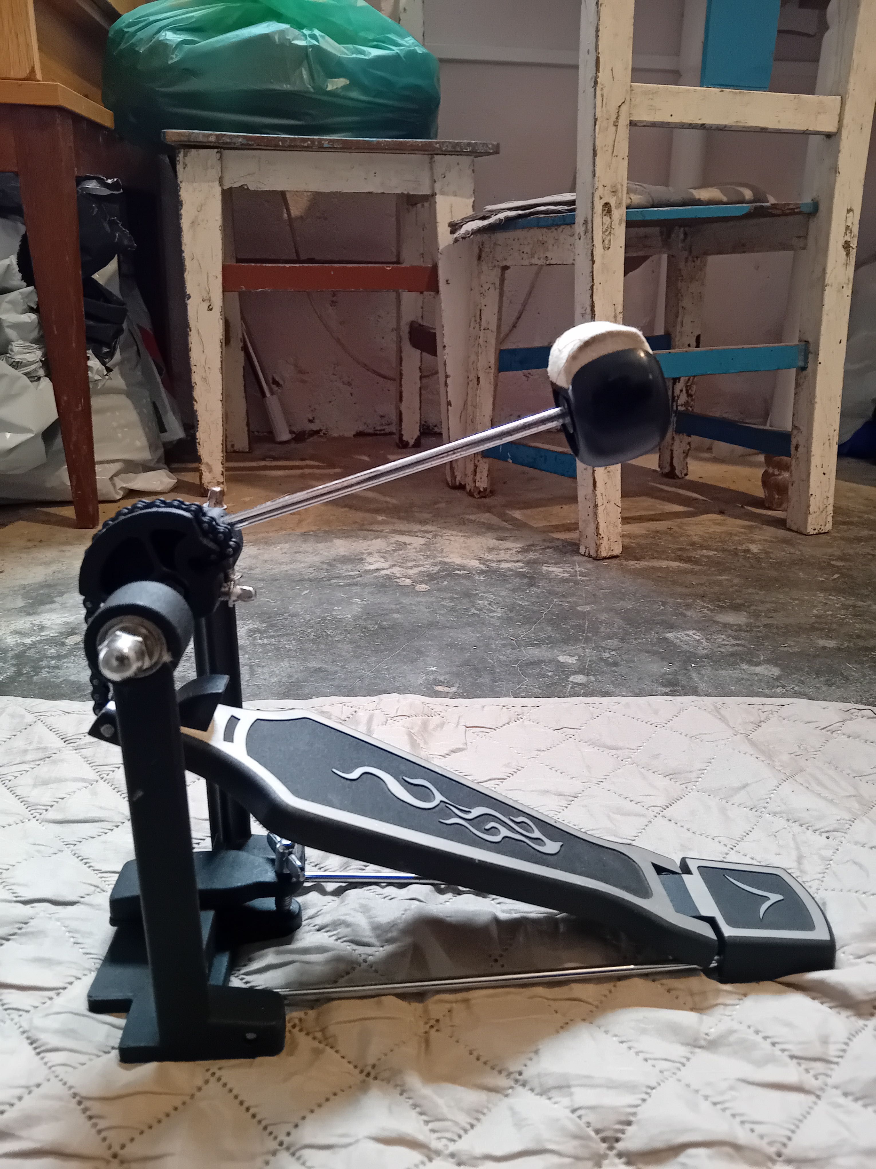 Pedal de bombo de bateria