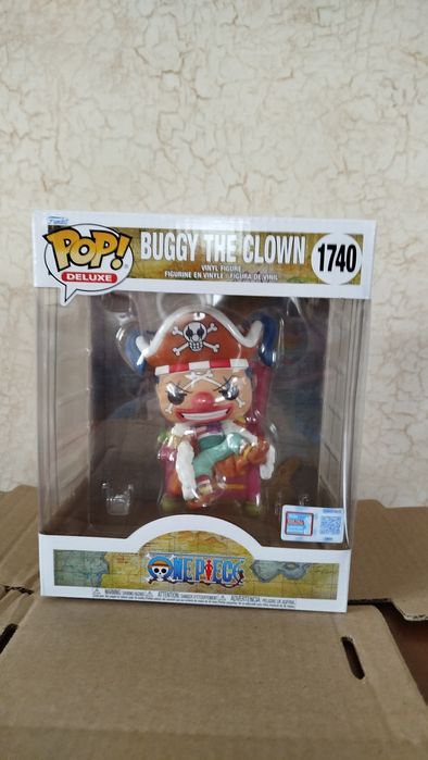 Buggy the Clown Funko Pop one piece deluxe Клоун Баггі фанко поп делюк