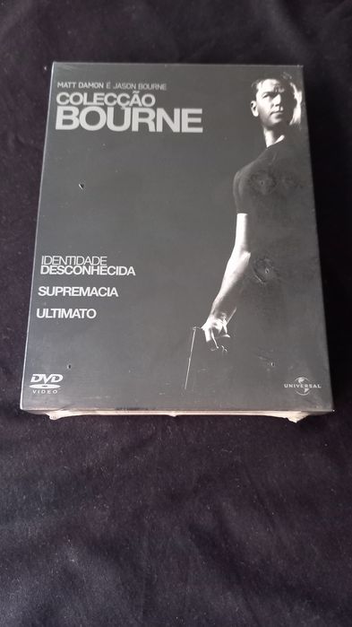 DVDs coleção Bourne.
