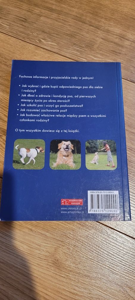Książka jak dbać o psy i szczenięta poradnik