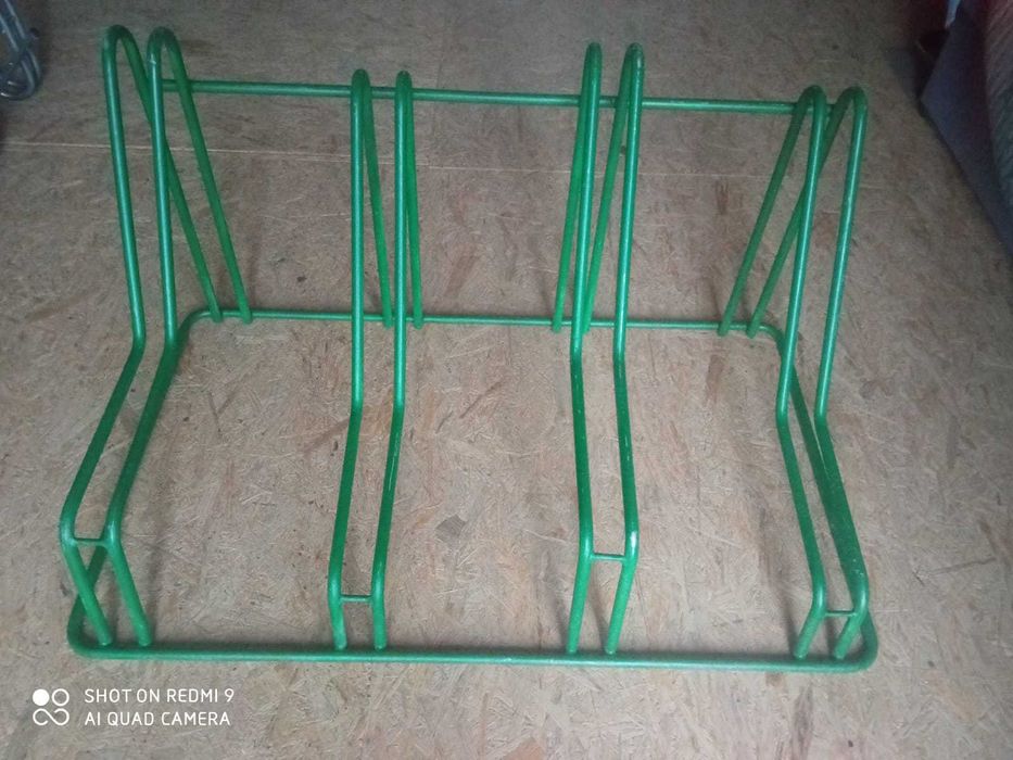 Stojak na rowery, aluminiowy.