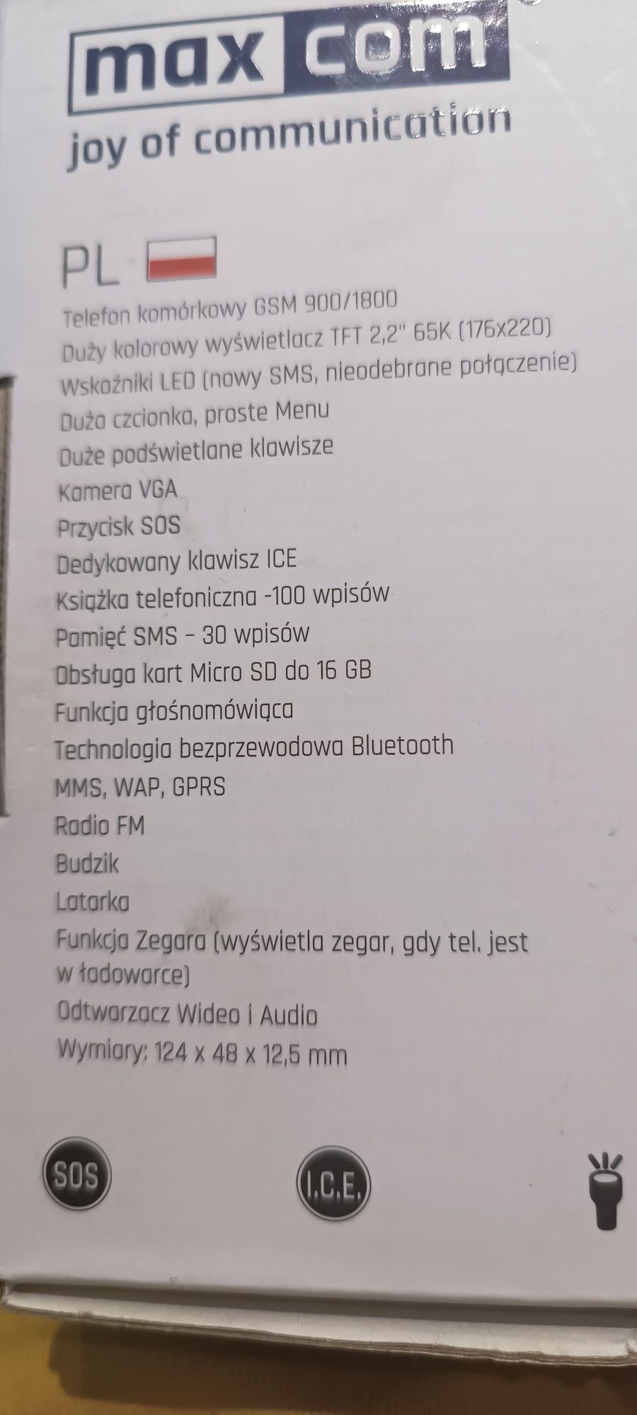 MAXCOM Comfort MM720BB