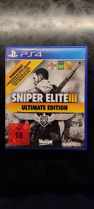 Продам гру на PlayStation Sniper elite 3 ultimate edition