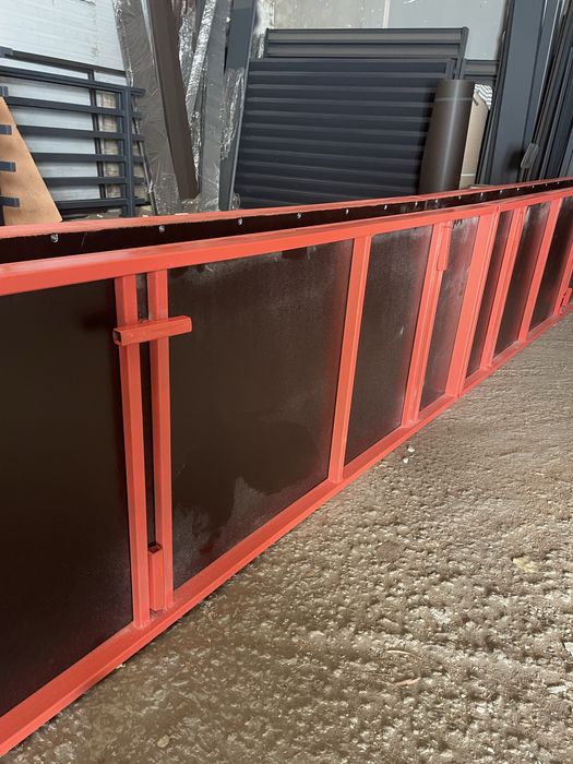 Опалубка для фундаментів паркану