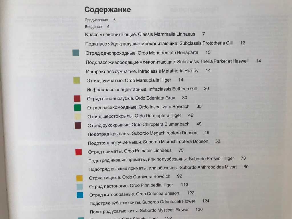 Книга о животных Фауна мира Млекопитающие В.Соколов справочник