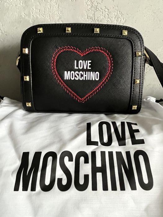 Torebka Love Moschino czarna (-50%) stan idealny, jak nowa