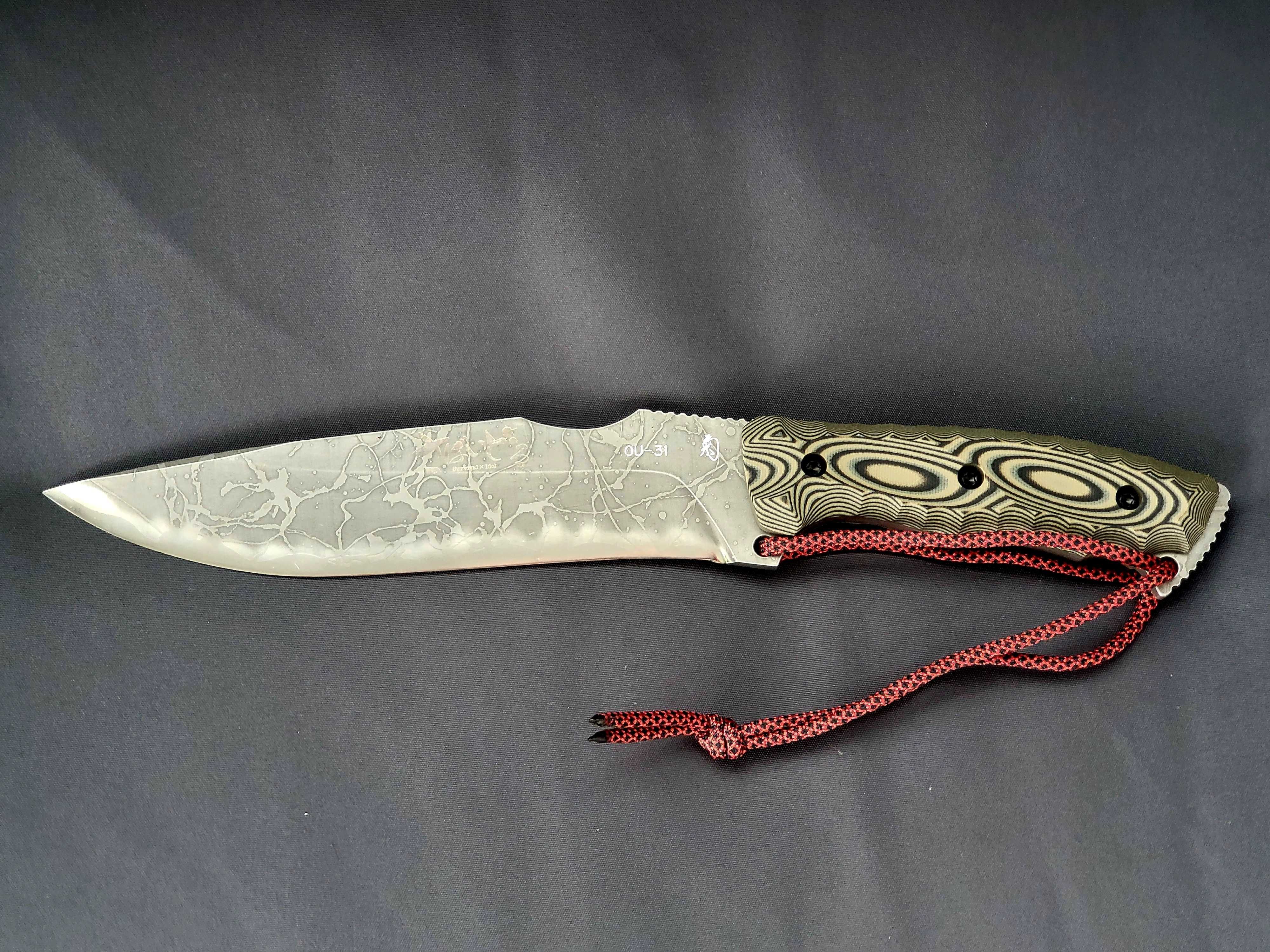 Japoński nóż survivalowy Kiku Matsuda Survidol LARGE KM10