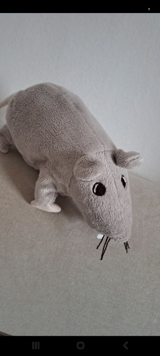 Szczurek szary pluszak Ikea