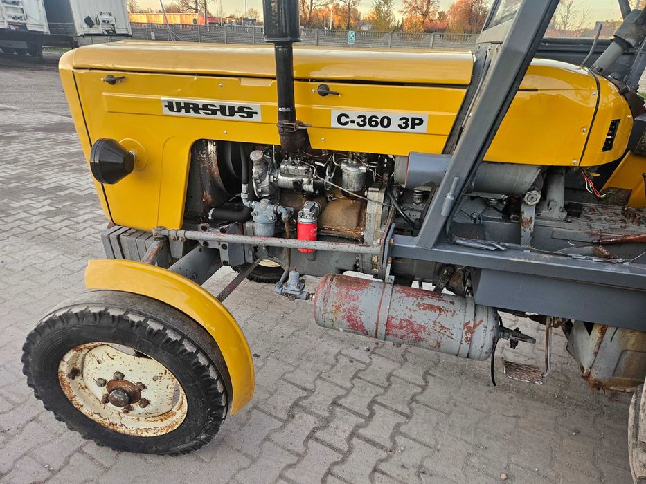 Ciągnik C360 3P, stan bardzo dobry, Kompletny - Oryginał, I właściciel