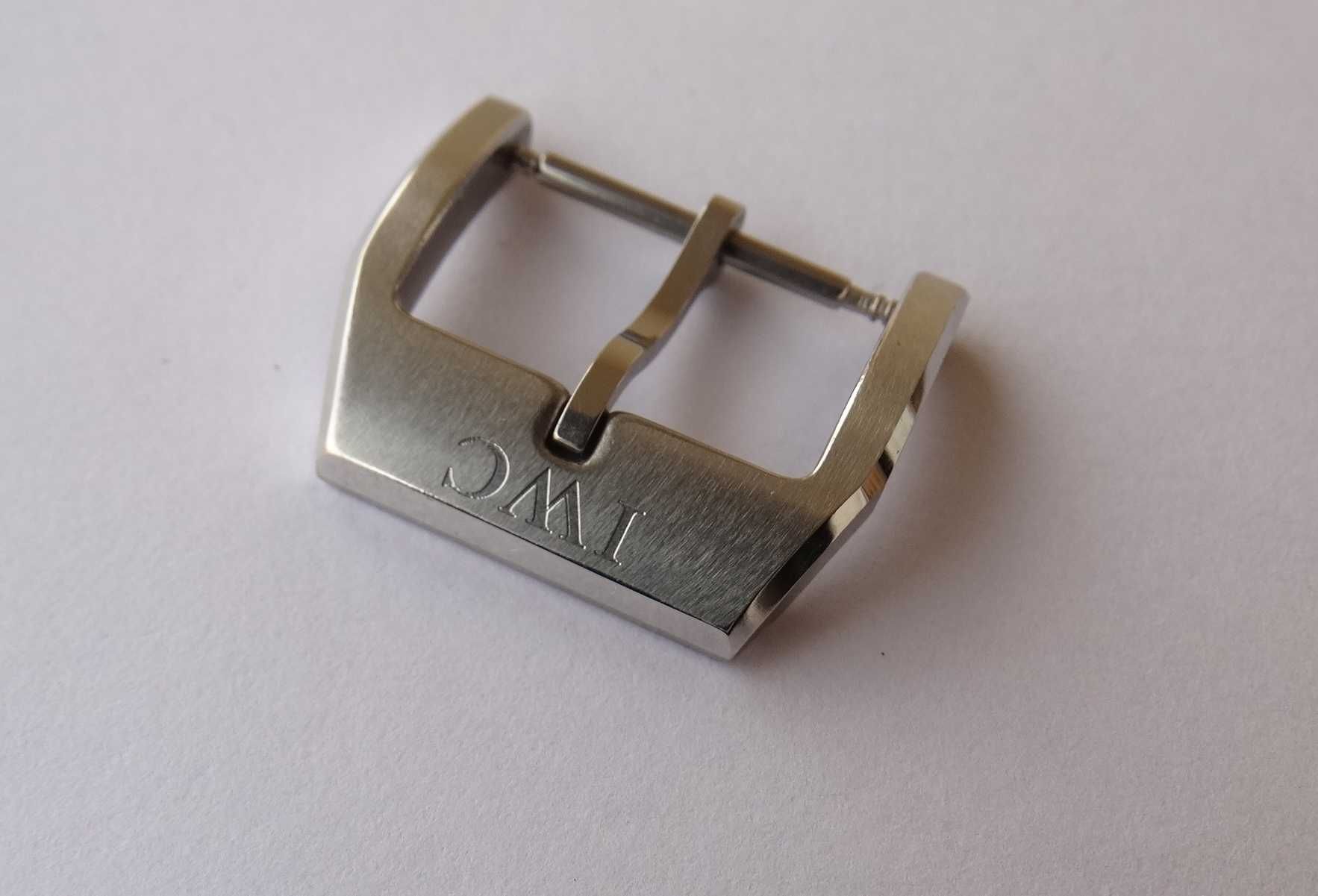 2szt Klamra do paska do zegarka IWC Schauffhausen 18mm pilot stal INOX