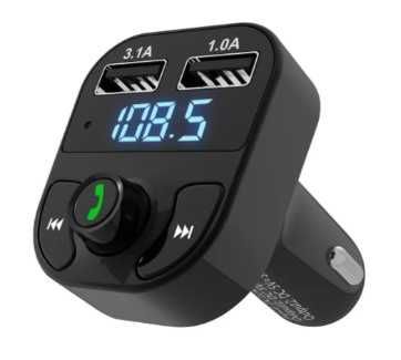 модулятор трансмітер FM CAR X8 з Bluetooth MP3