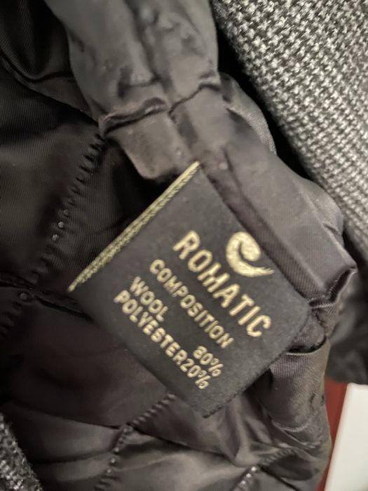 Пальто жіноче розмір 48 колір сірий