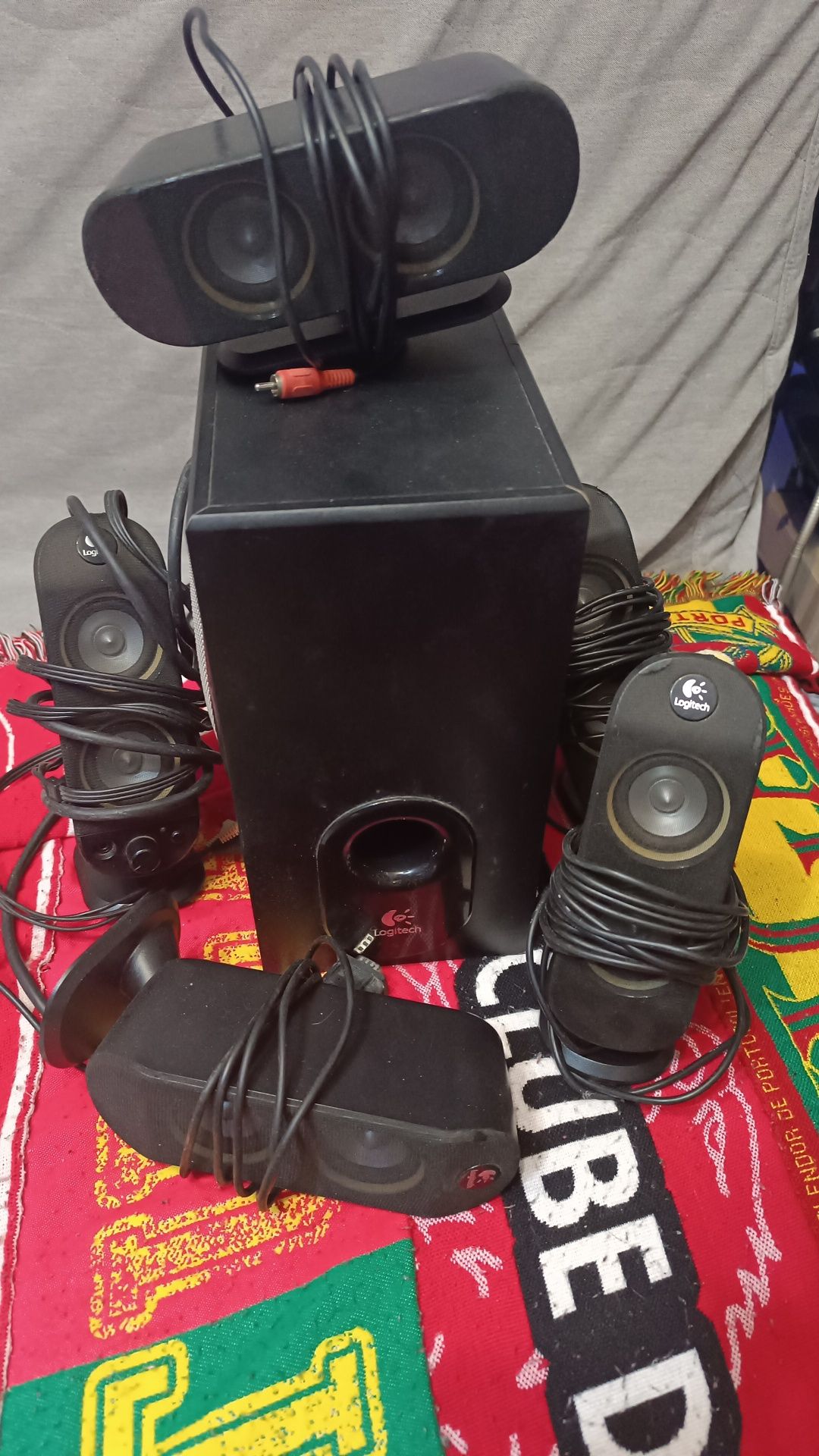 Colunas 5.1 logitech