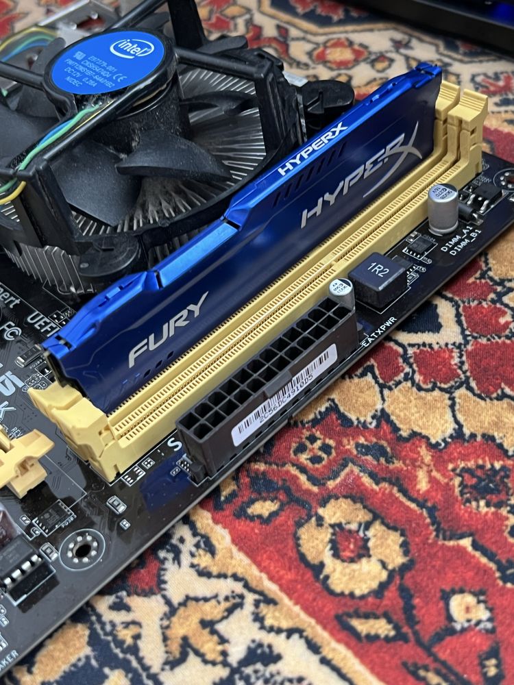 Zestaw ASUS HB1M-K + i3 4170 + HyperX DDR3 8GB
