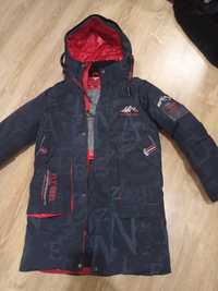 Куртка зимняя для мальчика подростка 152-158 см.