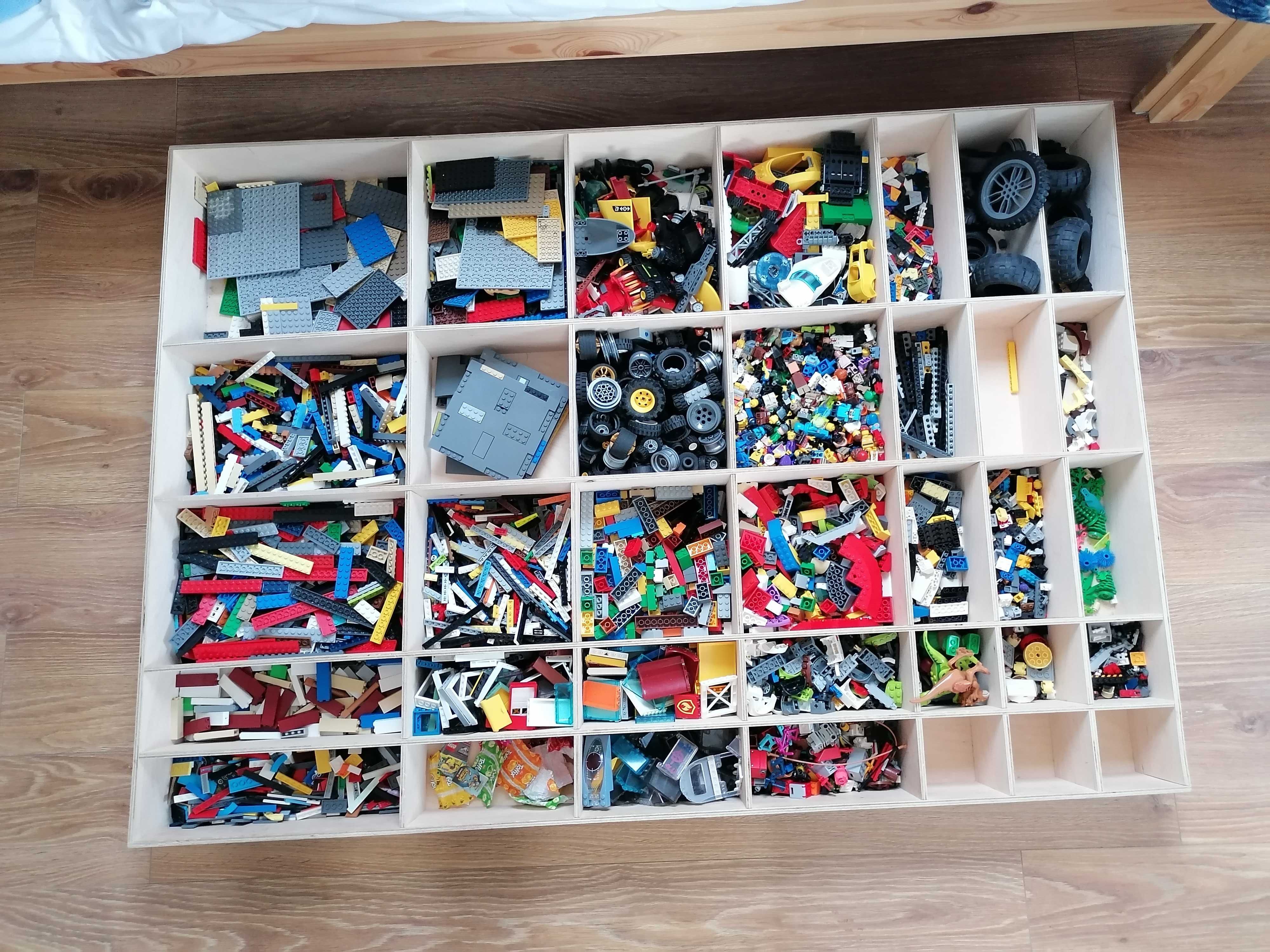 Duża skrzynia / sorter / pojemnik na klocki LEGO