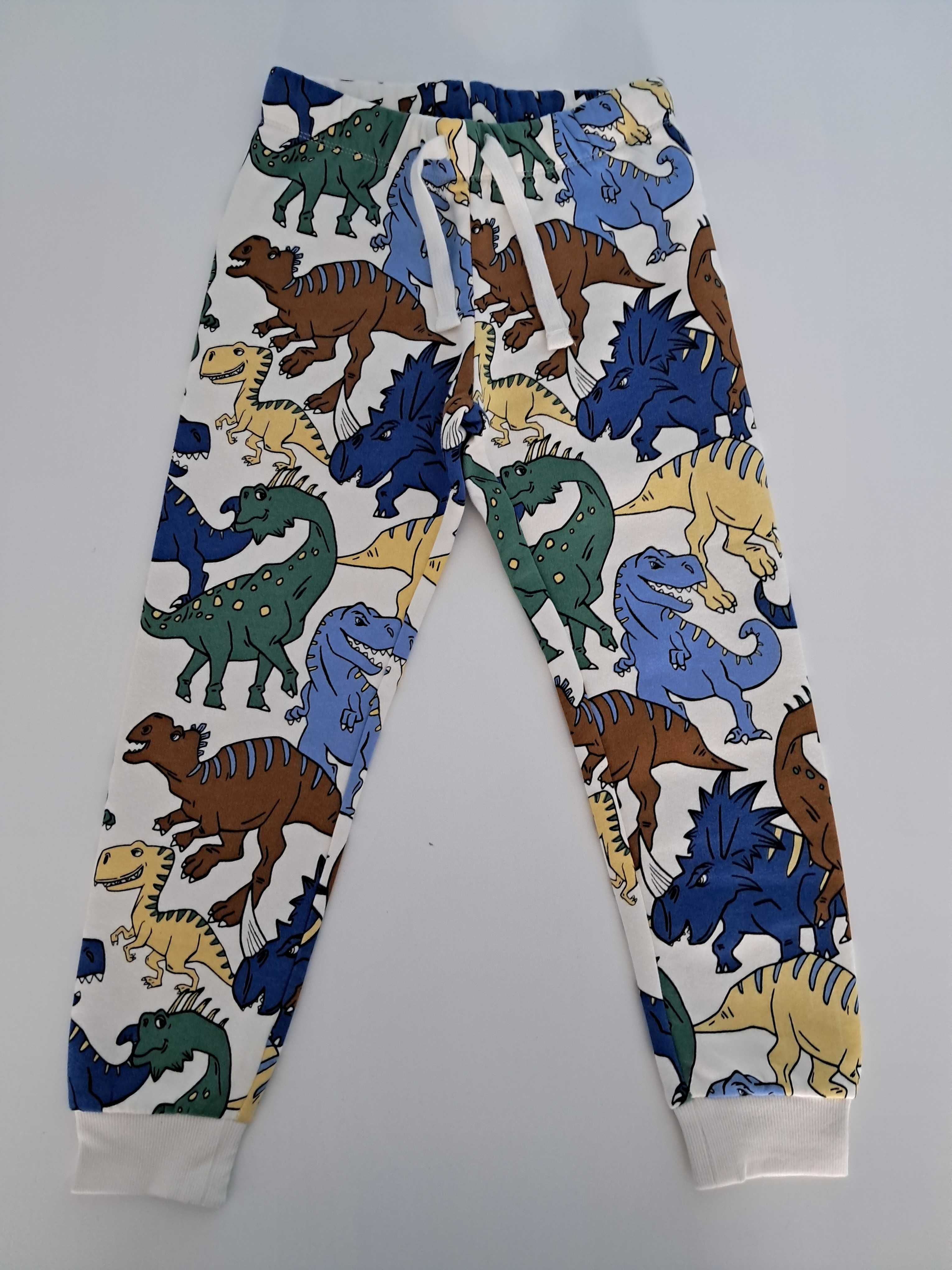 H&M spodnie dresy dresowe joggersy r. 116