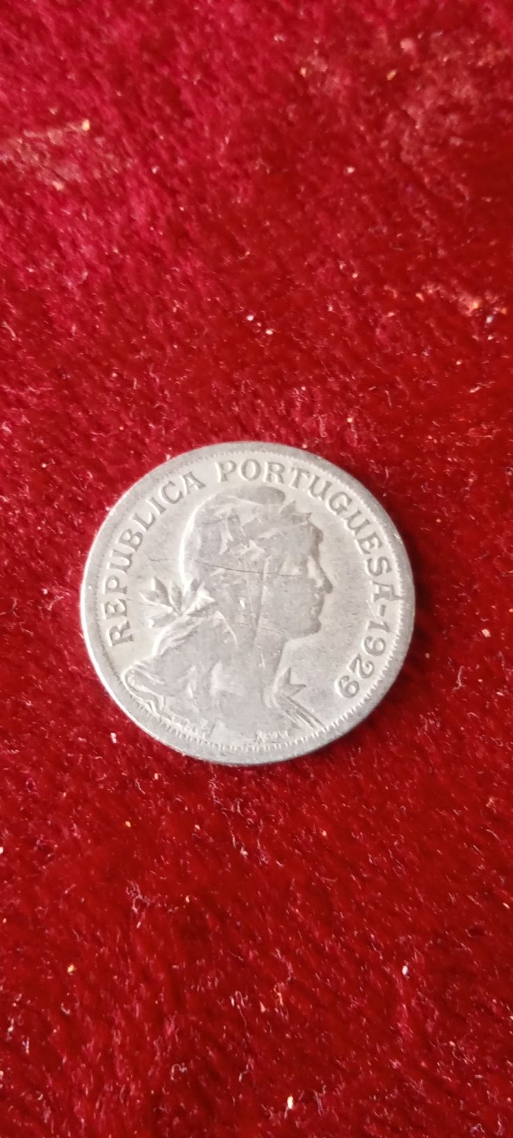 Moeda 50 centavos 1929