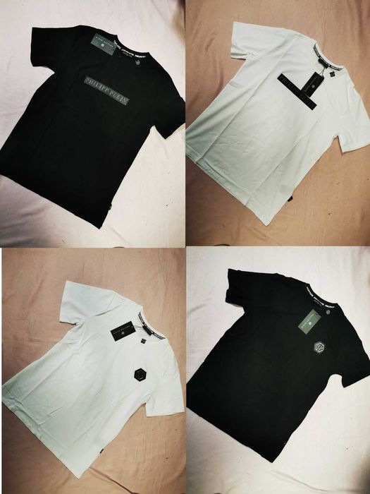 Koszulka męska Philipp Plein tshirt męski PP logowane nowość