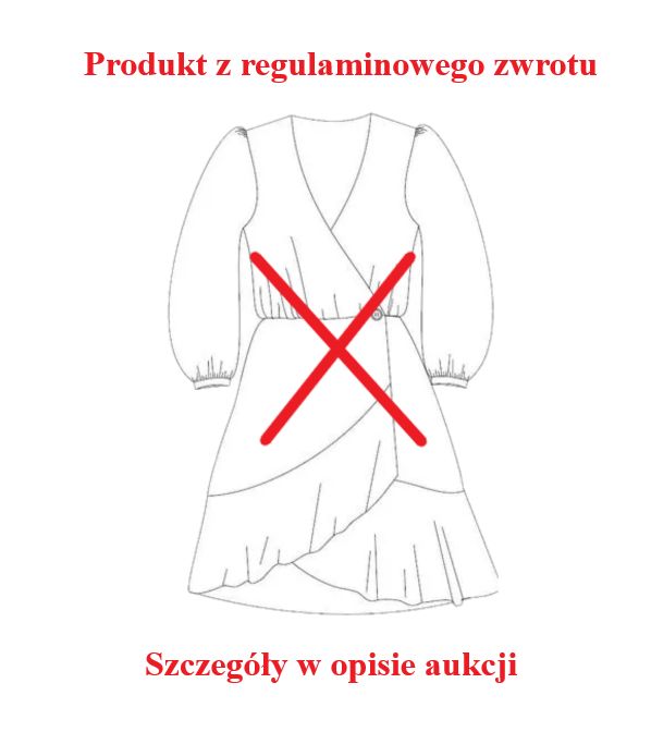 Bluzka Marynarkowa Z Szyfonowymi Rękawami Mankiety Dwurzędowa Shein M