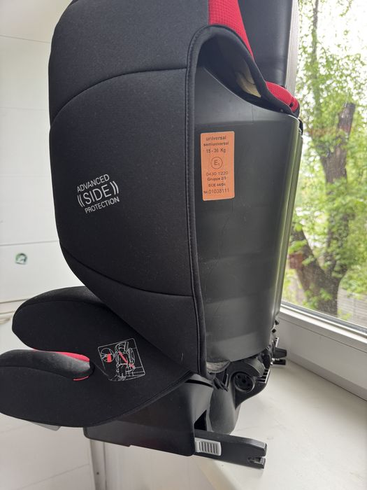 Recaro monza автокресло 3/12 лет izofix