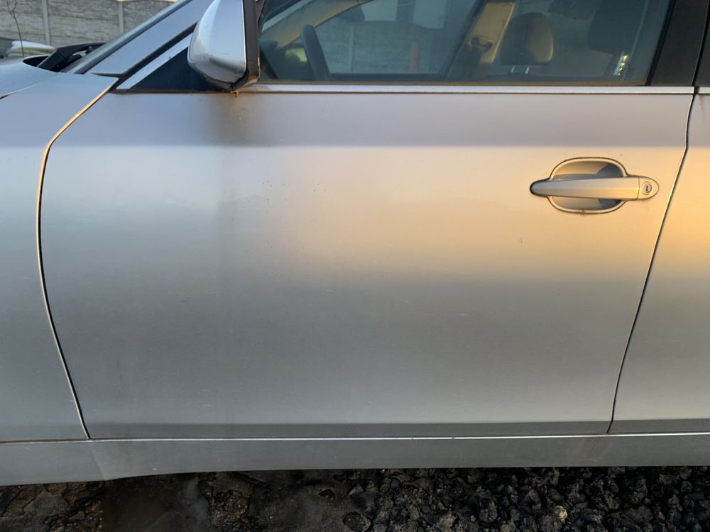 BMW E60 E61 drzwi lewe przednie lewy przód TITANSILBER 354