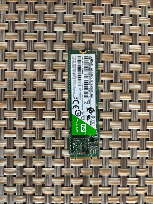 Dyski SSD M2 oraz HDD 240 GB oraz 1TB