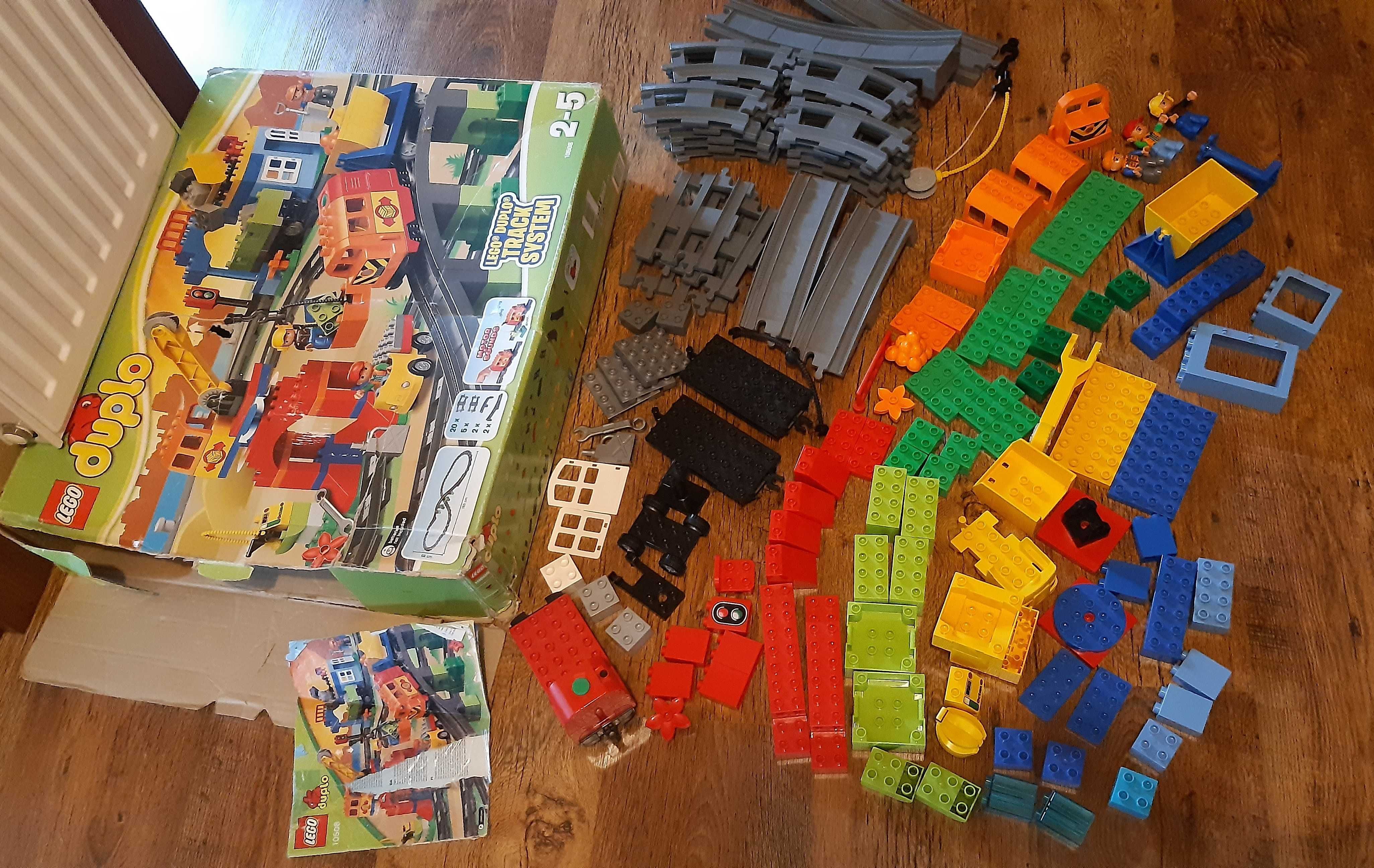 Lego Duplo 10508 Pociąg Deluxe na baterie, tory