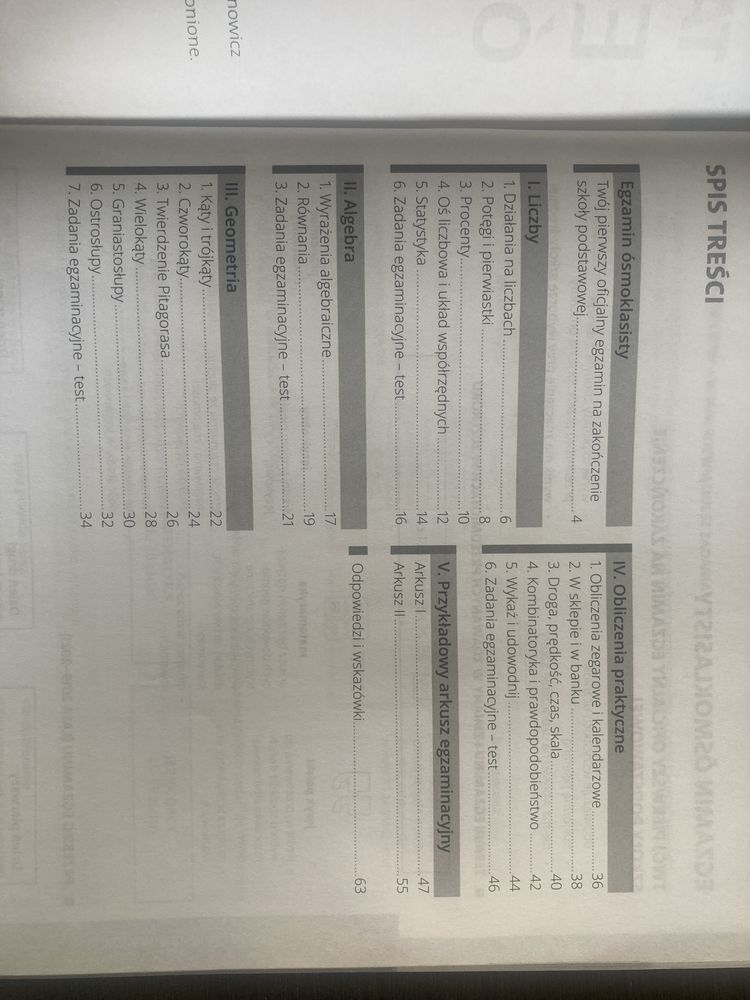 Tak zdam, Matematyka Egzamin osmoklasisty 2021