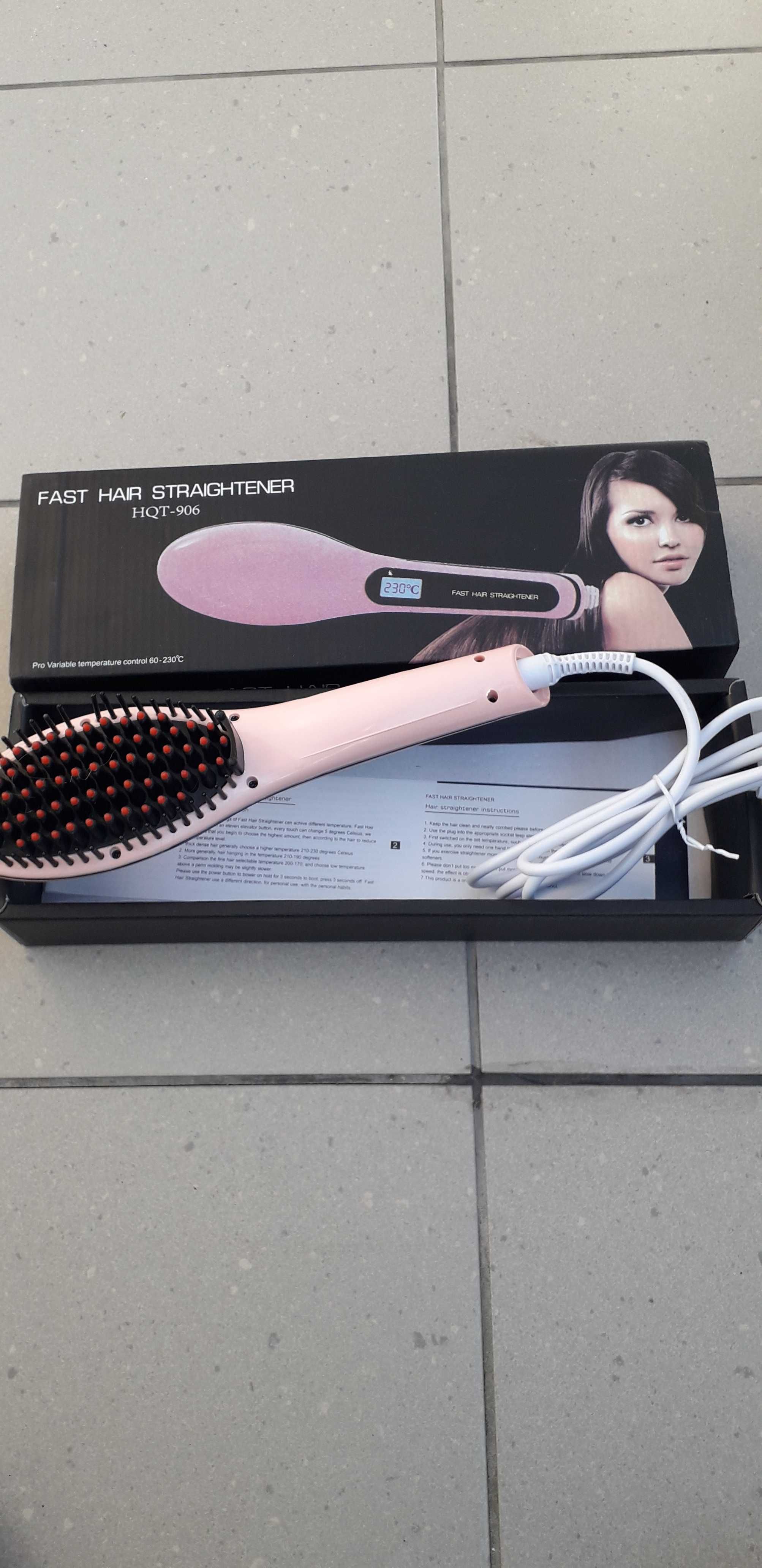 Szczotka prostująca Prostownica Fast Hair Straightener hqt-906