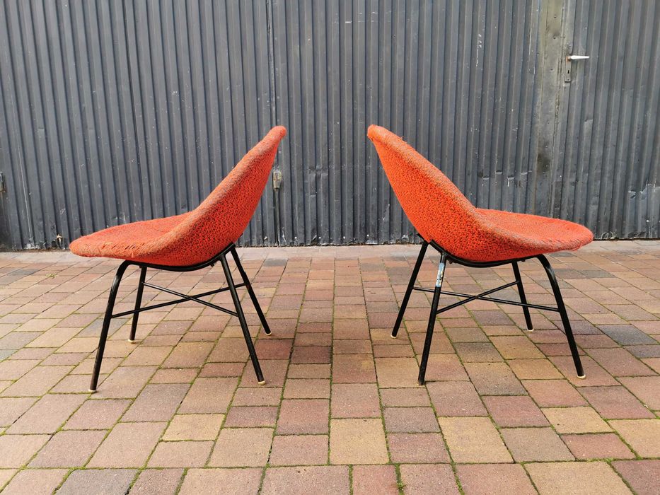 Krzesła proj. Miroslav Navratil- Czechosłowacja '60, PRL