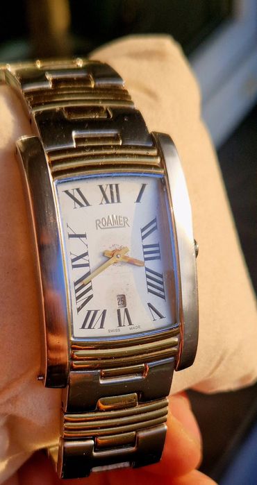 Szwajcarski Zegarek Męski Roamer Kostka  !!!  DOBRY  STAN !