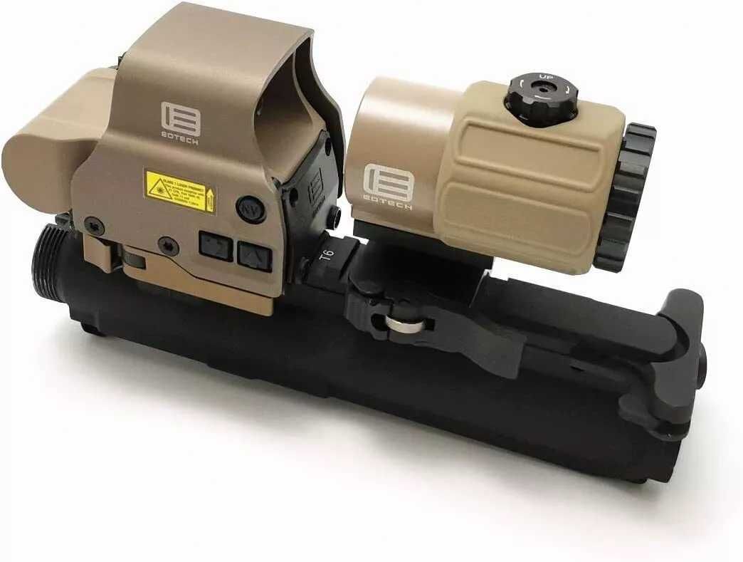Коллиматор Eotech 558 + Магнифер Eotech G45 / набор для АК74, АР15, М4