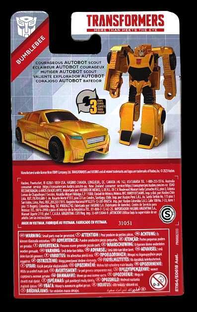 Figurka Transformers Bumblebee. Hasbro 12 cm