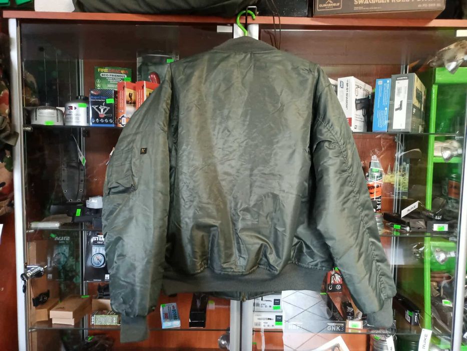 Kurtka Fleyers Rotcho Intermediate MA-1 USAF r.M Olive kl.128cm