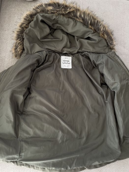 Куртка zara пуховик