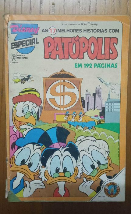 5 Bandas desenhadas Tio Patinhas