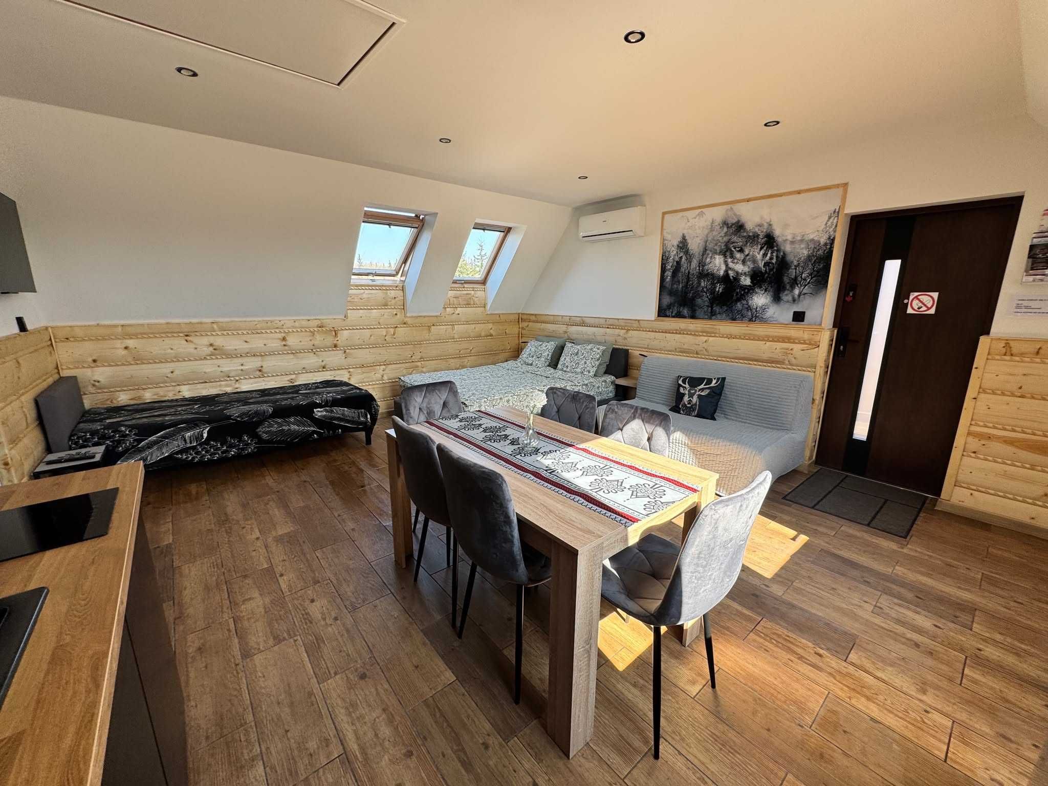Apartament przy termach Chochołowskich z widokiem na góry