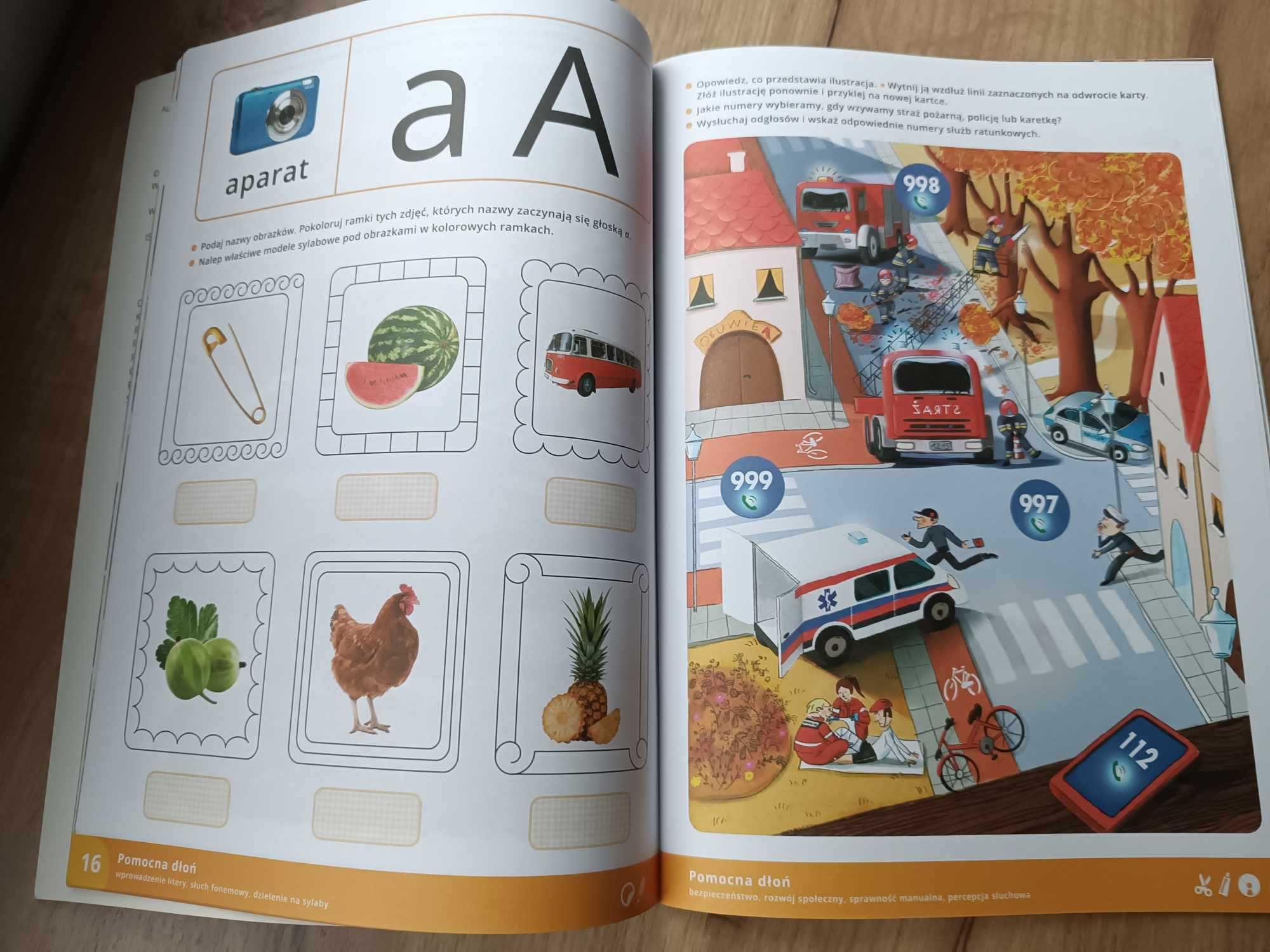 "Planeta dzieci" - książeczka edukacyjna dla 5 latka cz. 1 - "WSiP"