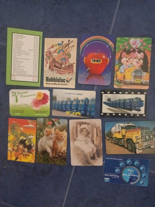 Conjunto 12 calendários de bolso 3