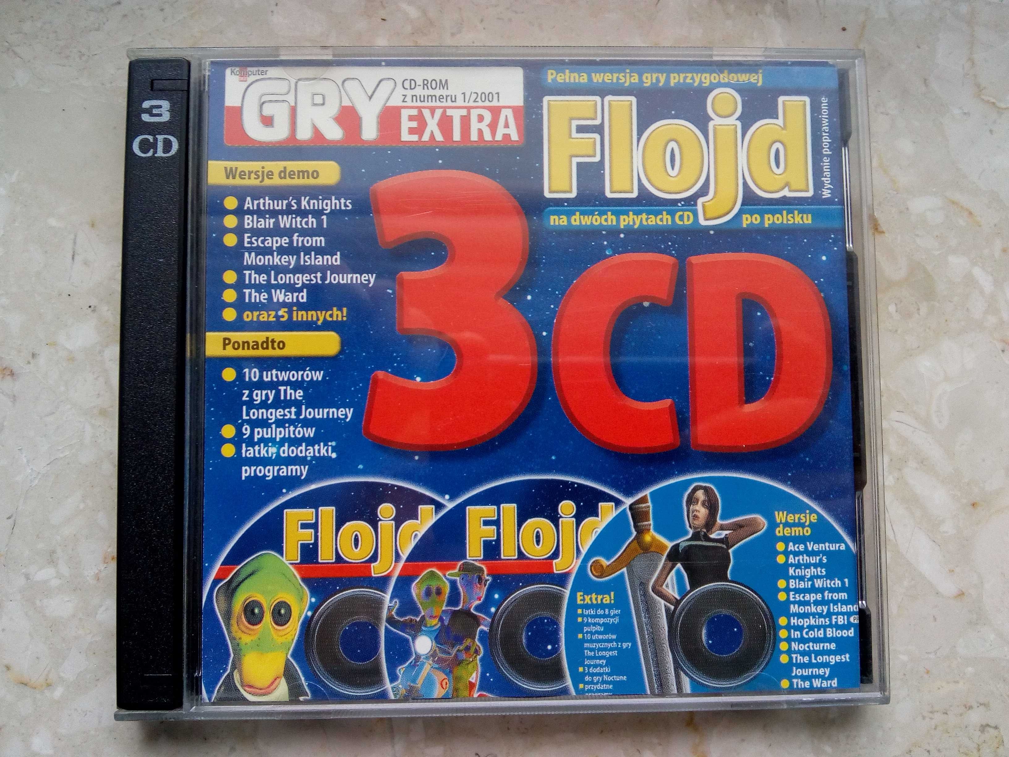 Komputer Świat Gry Extra 1/2001 3CD Flojd