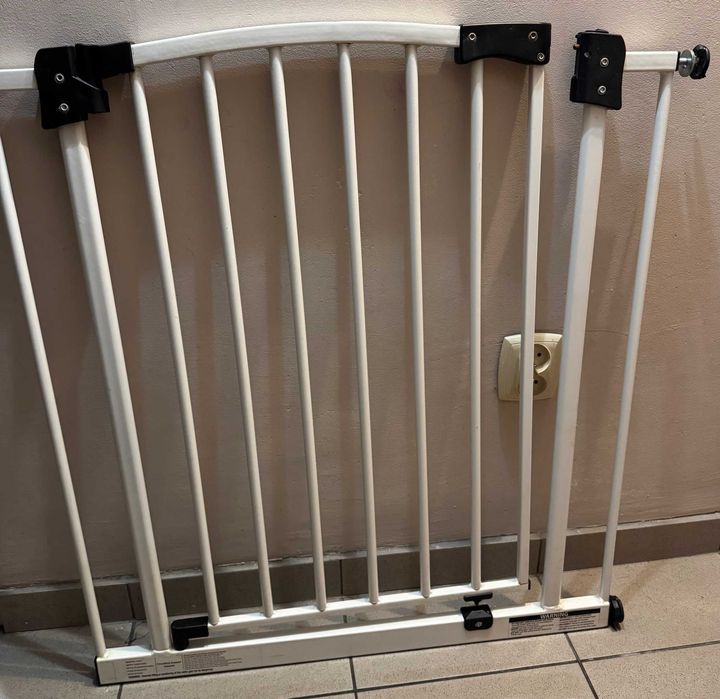 Barierka zabezpieczająca bramka ochronna na schody drzwi 70-85cm