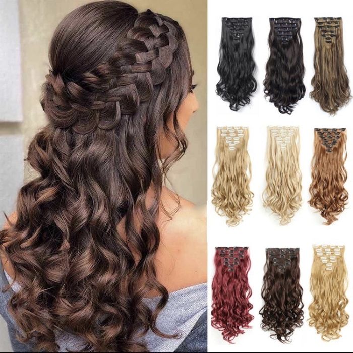 Треси шиньйон волосся хвост