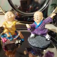 Stare figurki Shaolin z zywicy