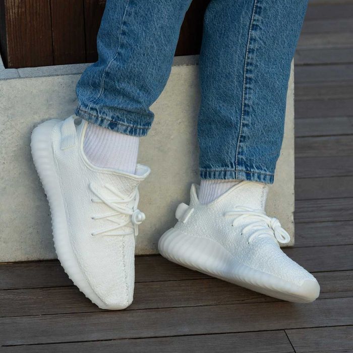 Кросівки/Кроссовки Мужские Adidas Yeezy Boost 350 V2  Full White