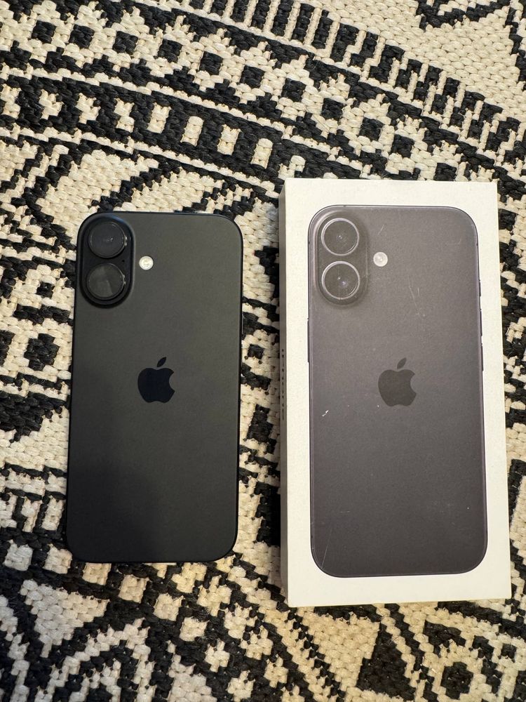 Iphone 16 black 128gb