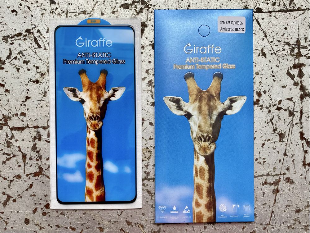 Защитное стекло для Samsung A70 A71 A72 A73 Giraffe скло самсунг